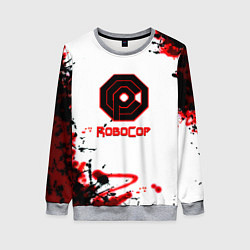 Женский свитшот Robocop краски
