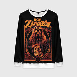 Женский свитшот Rob zombie skull