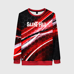 Женский свитшот Silent hill текстура