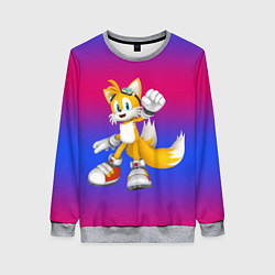 Свитшот женский Тейлз Сонник, цвет: 3D-меланж