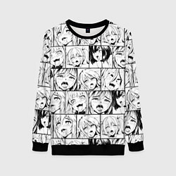 Женский свитшот Ahegao pattern