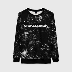 Женский свитшот Nickelback black ice