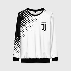 Свитшот женский Juventus sport black geometry, цвет: 3D-черный