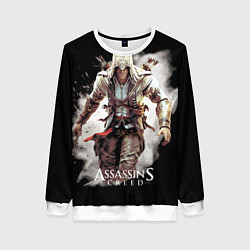 Свитшот женский Assassins creed белая пыль, цвет: 3D-белый
