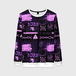 Женский свитшот Underground pattern color