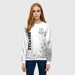 Свитшот женский Everton sport на светлом фоне вертикально, цвет: 3D-белый — фото 2