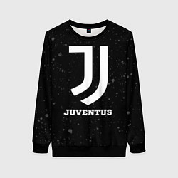 Женский свитшот Juventus sport на темном фоне