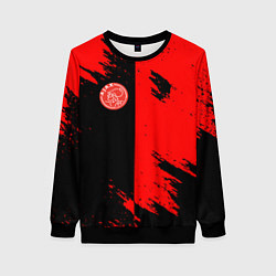 Свитшот женский Ajax sport color red, цвет: 3D-черный