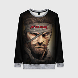 Женский свитшот Metal gear Venom Snake