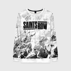 Женский свитшот Saints Row white graphite