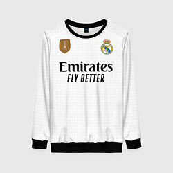 Женский свитшот ФК Реал Мадрид форма 24-25 домашняя