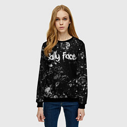 Свитшот женский Sally Face black ice, цвет: 3D-черный — фото 2