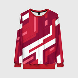 Женский свитшот Красные детали