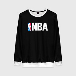 Свитшот женский NBA logo sport, цвет: 3D-белый