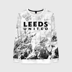 Женский свитшот Leeds United white graphite