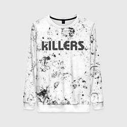 Свитшот женский The Killers dirty ice, цвет: 3D-белый