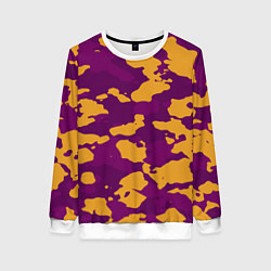 Свитшот женский Песчанный камуфляж милитраи, цвет: 3D-белый