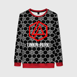 Женский свитшот Linkin park logo pattern