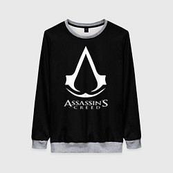 Женский свитшот Assassins Creed logo game