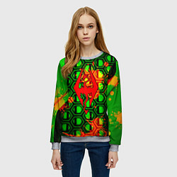 Свитшот женский The Elder Scrolls game, цвет: 3D-меланж — фото 2