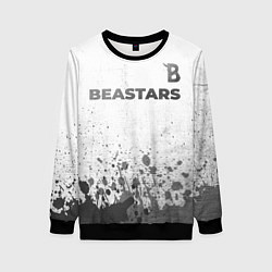 Свитшот женский Beastars - white gradient посередине, цвет: 3D-черный
