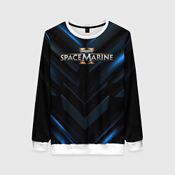 Женский свитшот Warhammer 40000 space marine 2 лого
