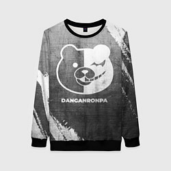 Женский свитшот Danganronpa - grey gradient