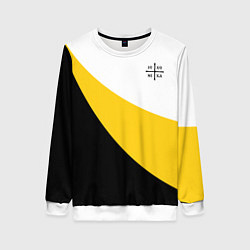 Женский свитшот Сокрушу пред ним врагов его малая черная Ника Нико