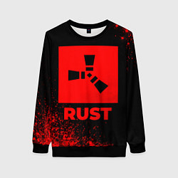 Женский свитшот Rust - red gradient