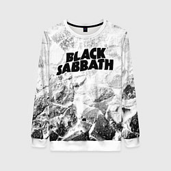 Женский свитшот Black Sabbath white graphite