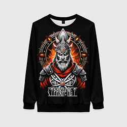 Женский свитшот Страха нет славянин