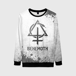 Женский свитшот Behemoth - white gradient