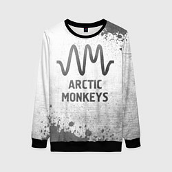 Женский свитшот Arctic Monkeys - white gradient