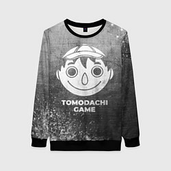 Женский свитшот Tomodachi Game - grey gradient