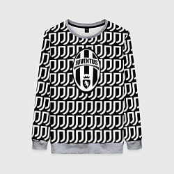 Свитшот женский Juventus fc pattern, цвет: 3D-меланж