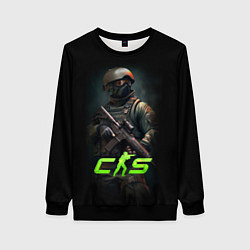 Женский свитшот CS counter terrorist