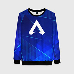 Женский свитшот Apex Legends blue poly