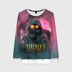 Женский свитшот Stalker 2 радиоактивный дым