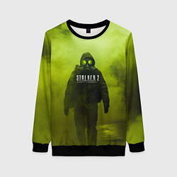 Женский свитшот Stalker кислотный туман