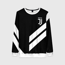 Свитшот женский Juventus line white, цвет: 3D-белый