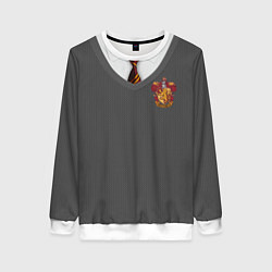 Свитшот женский Форма Гриффиндора, цвет: 3D-белый