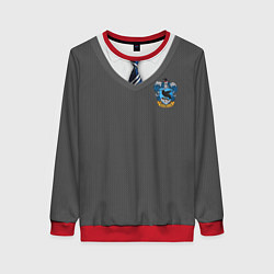 Свитшот женский Форма Когтеврана, цвет: 3D-красный