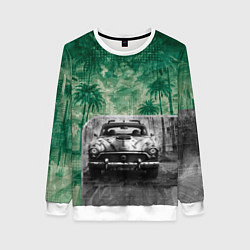 Женский свитшот Ретроавтомобиль