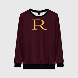 Женский свитшот Weasley jumper letter R