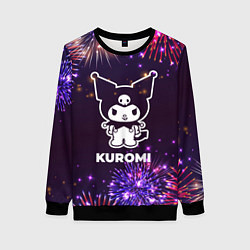 Женский свитшот Праздничный Kuromi