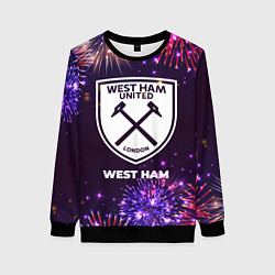 Женский свитшот Праздничный West Ham