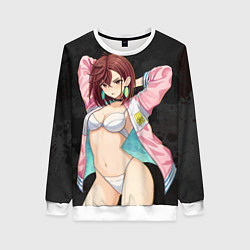 Свитшот женский Momo Ayase, цвет: 3D-белый