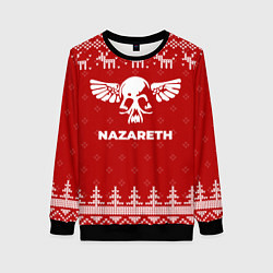 Женский свитшот Новогодний Nazareth с оленями