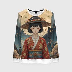 Женский свитшот Таинственная шляпка