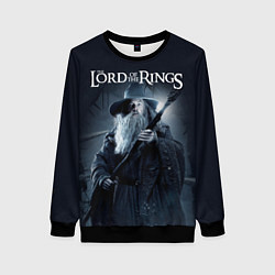 Женский свитшот Властелин колец - Гендальф маг